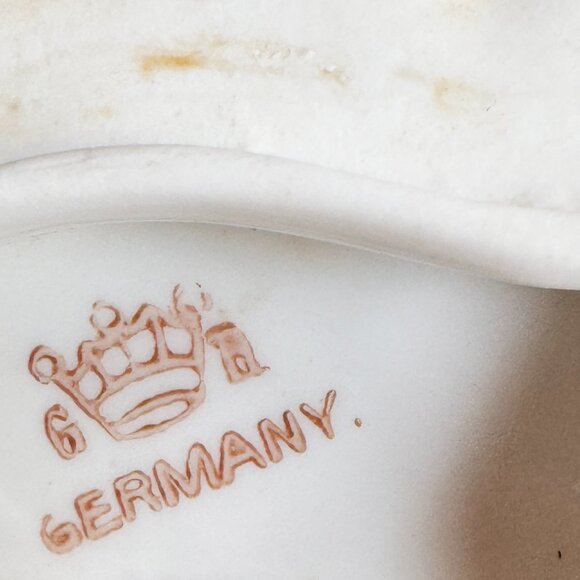 Antique German hair receiver - Picture 5 of 5